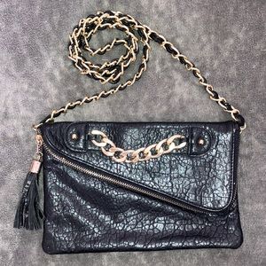 Charlotte Russe Faux Leather Bag w/ Tassel